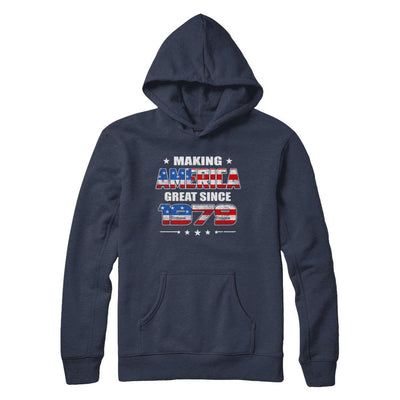Making America Great Since 1979 42th Birthday-T-Shirt & Hoodie-Pullover Hoodie-Navy