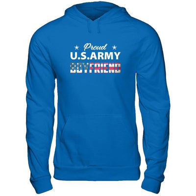 Proud Us Army Boyfriend-T-Shirt & Hoodie-Pullover Hoodie-Royal