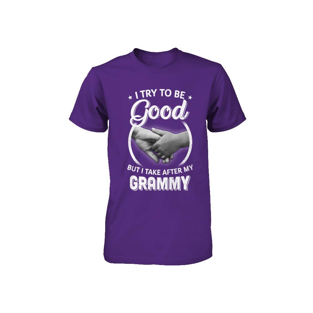 I Try To Be Good But I Take After My Grammy Toddler Kids Youth-Youth Shirt-