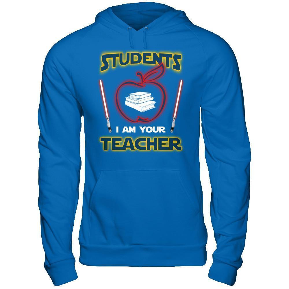 Students I Am Your Teacher-T-Shirt & Hoodie-Pullover Hoodie-Royal