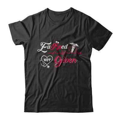 Registered Nurse Earned Not Given-T-Shirt & Sweatshirt-Premium T-Shirt-Black