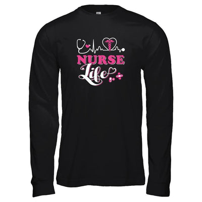 Nurse Life Lover-T-Shirt & Tank Top-Long Sleeve T-Shirt-Black