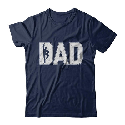 Dance Dad Ballet Father's Day-T-Shirt & Hoodie-Classic T-Shirt-Navy