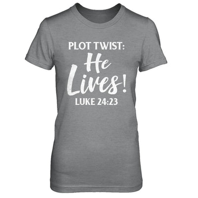 Plot Twist He Lives Christian-T-Shirt & Hoodie-