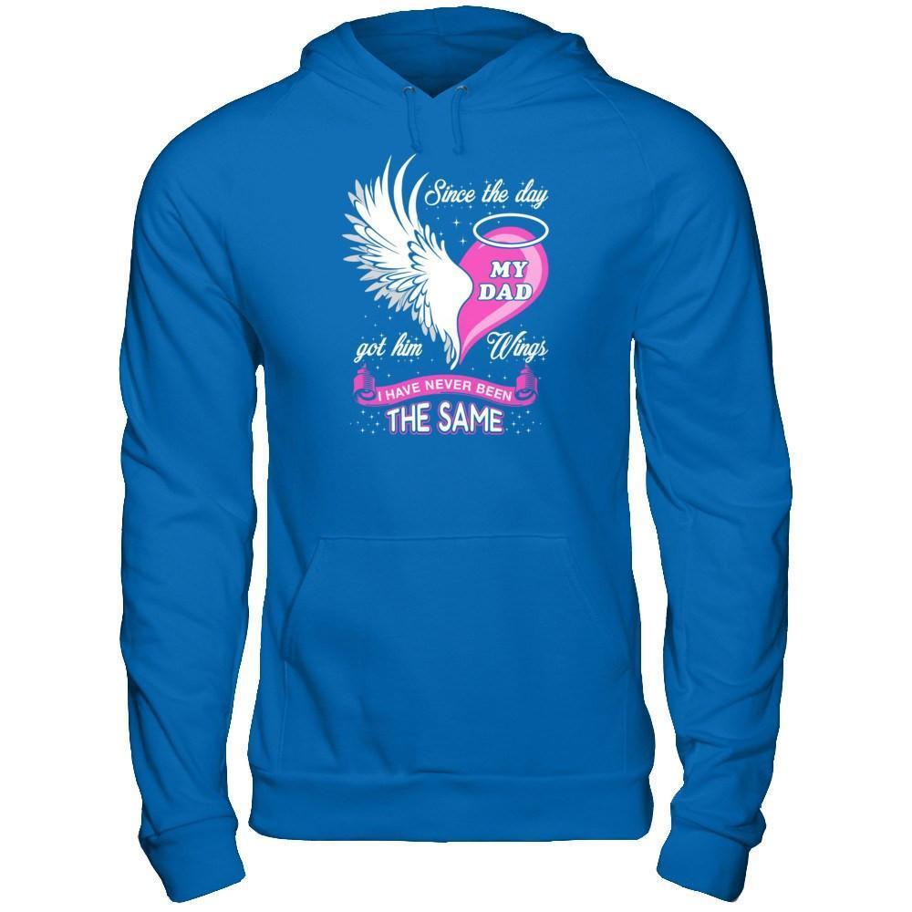 Since The Day My Dad Got Him Wing I Have Never Been The Same-T-Shirt & Hoodie-Pullover Hoodie-Royal
