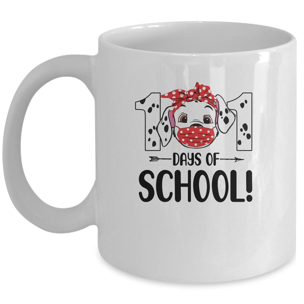 101 Days Of School Teachers Kids Mug-Coffee Mug-Mug-White