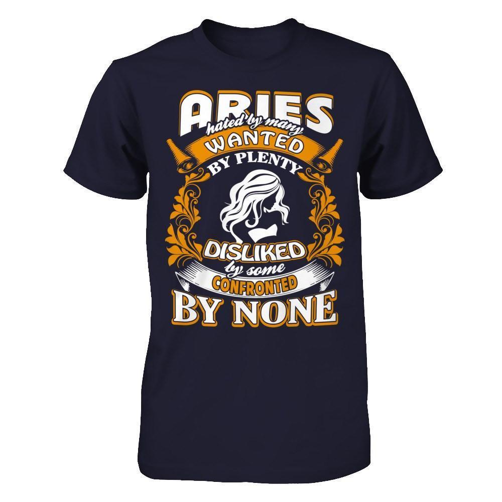 Aries Hated By Many Wanted By Plenty-T-Shirt & Hoodie-Premium T-Shirt-Midnight Navy