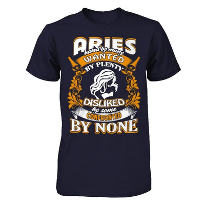 Aries Hated By Many Wanted By Plenty-T-Shirt & Hoodie-Premium T-Shirt-Midnight Navy