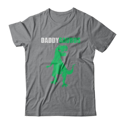 Daddysaurus Funny Dinosaur First Time Dad Fathers Day-T-Shirt & Hoodie-Classic T-Shirt-Sport Grey