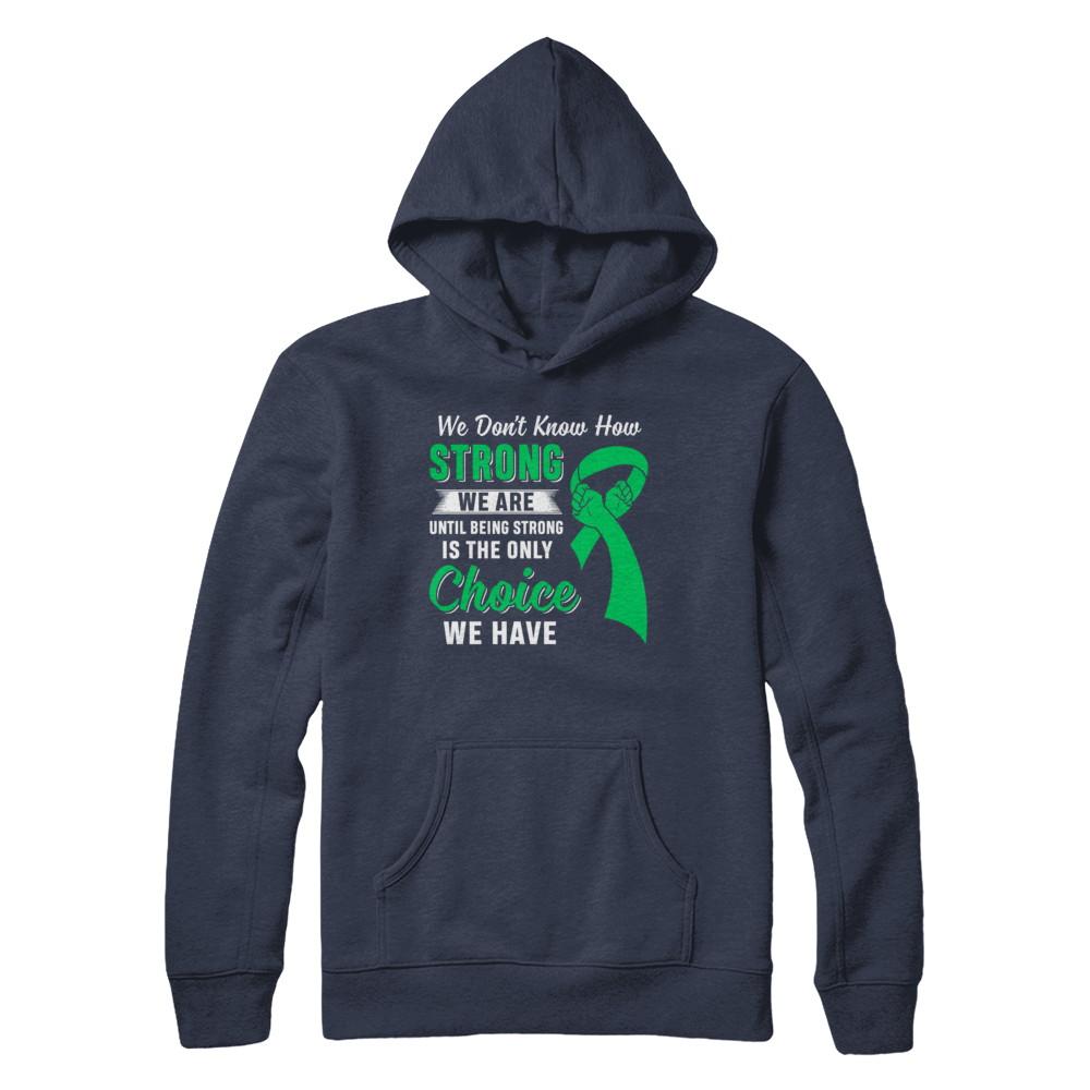 Being Strong Choice Lymphoma Kidney Disease Liver Cancer-T-Shirt & Hoodie-Pullover Hoodie-Navy