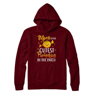 Halloween Mimi Of Cutest Pumpkins In The Patch-T-Shirt & Hoodie-Pullover Hoodie-Maroon