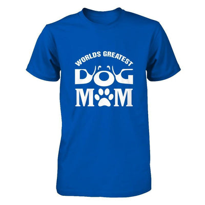 Worlds Greatest Dog Mom-T-Shirt & Hoodie-Premium T-Shirt-Royal