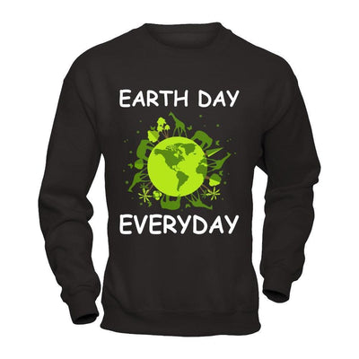 Trees And Plants On Earth Day Everyday 20178-T-Shirt & Hoodie-Crewneck Sweatshirt-Black