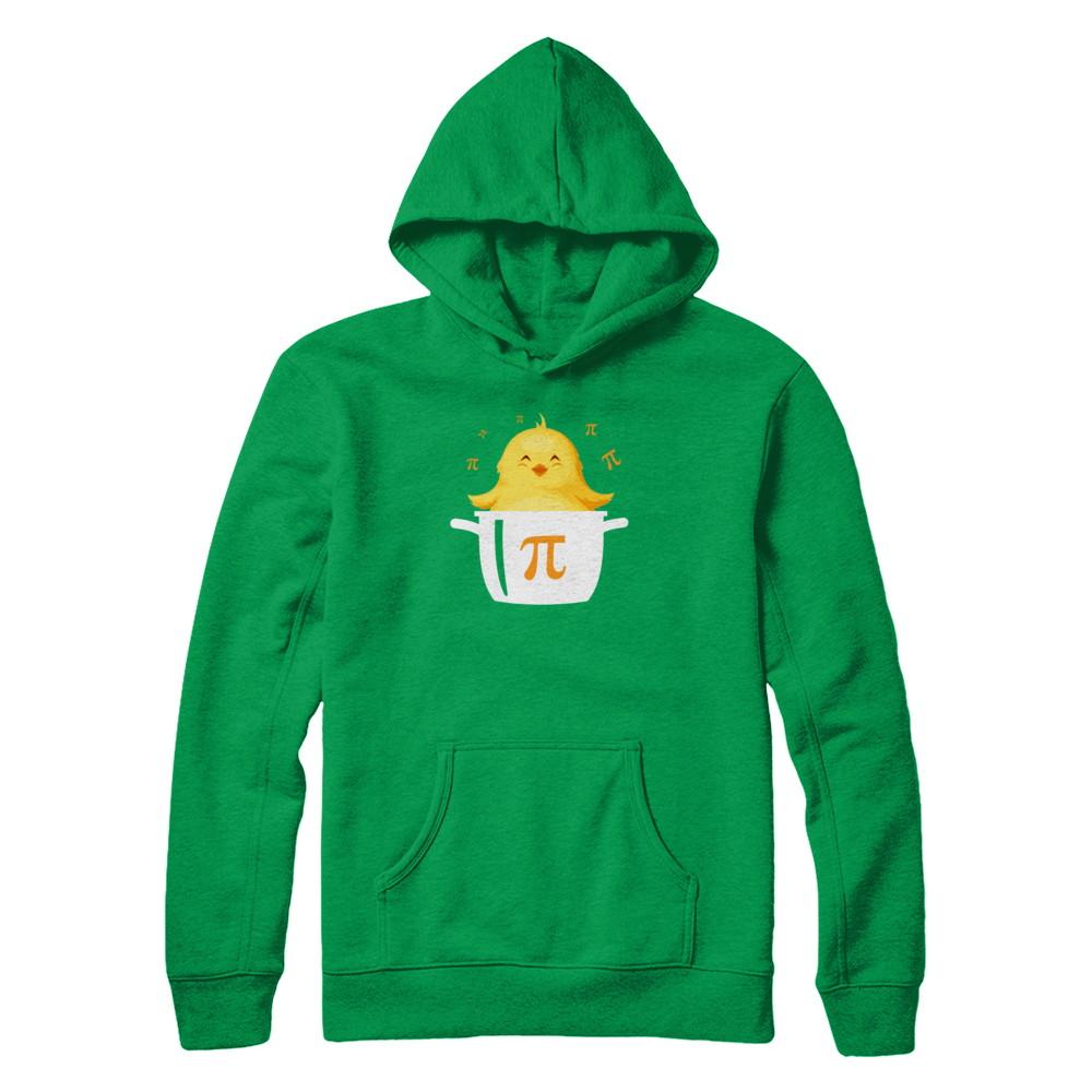 Funny Chicken Pot Pie Chicken Pot Happy Pi Day-T-Shirt & Hoodie-Pullover Hoodie-Irish Green