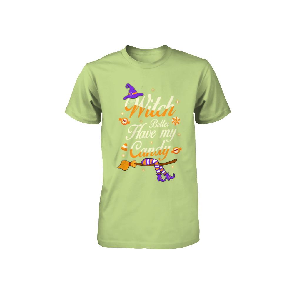 Costume Halloween Witch Better Have My Candy Youth-Youth Shirt-Toddler T-Shirt-Key Lime