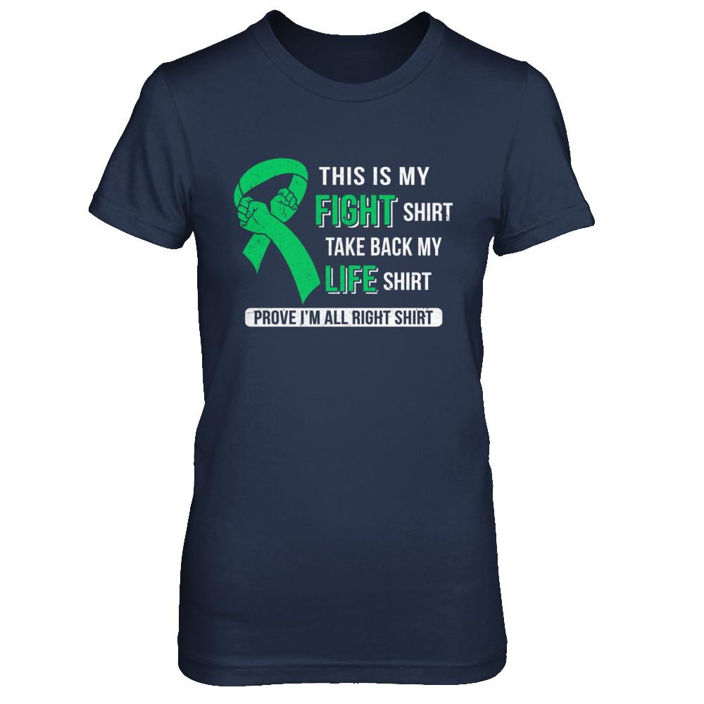 This Is My Fight Kidney Disease Liver Cancer Awareness-T-Shirt & Hoodie-Women's T-Shirt-Navy