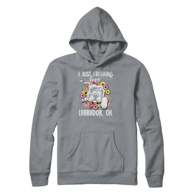 Dog I Just Freaking Love Labrador-T-Shirt & Tank Top-