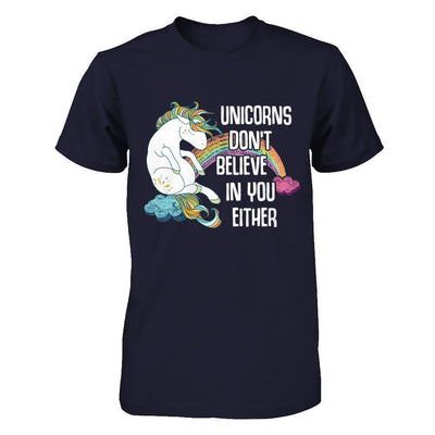 Unicorns Don't Believe In You Either-T-Shirt & Hoodie-Premium T-Shirt-Midnight Navy