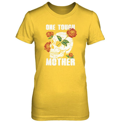 One Tough Mother Skull Rose-T-Shirt & Tank Top-Women's T-Shirt-Daisy