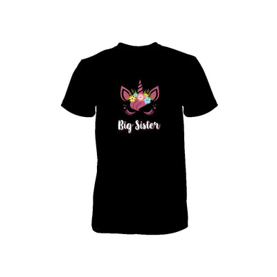 Unicorn Big Sister I'm Going To Be A Big Sister Youth-Youth Shirt-Toddler T-Shirt-Black