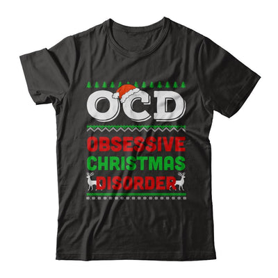 OCD Obsessive Christmas Disorder Xmas Gift-T-Shirt & Sweatshirt-Premium T-Shirt-Black