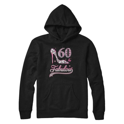 60 And Fabulous 60 Years Old 1961 60th Birthday Gift-T-Shirt & Hoodie-Pullover Hoodie-Black