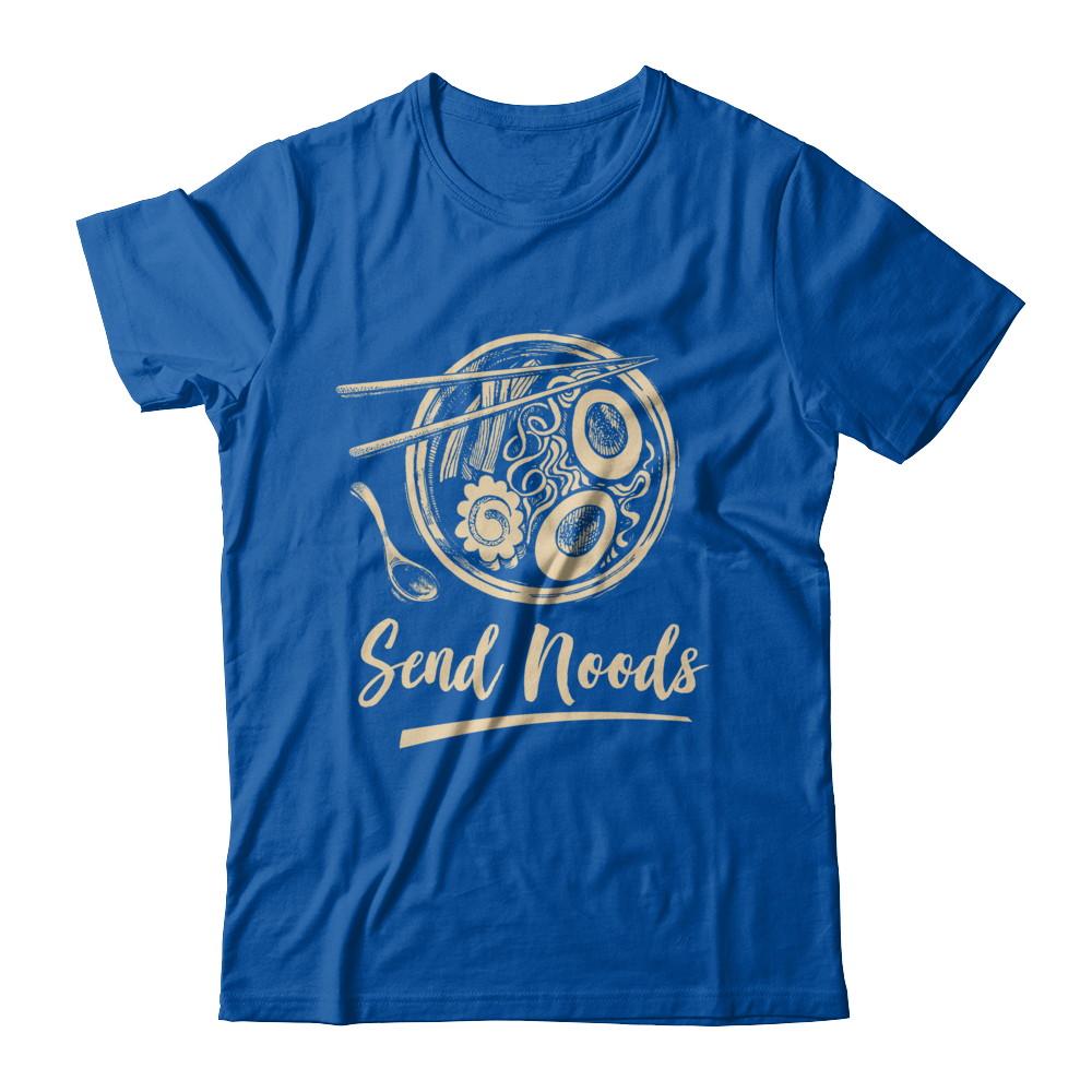 Send Noods Ramen Noodles-T-Shirt & Hoodie-Premium T-Shirt-Royal