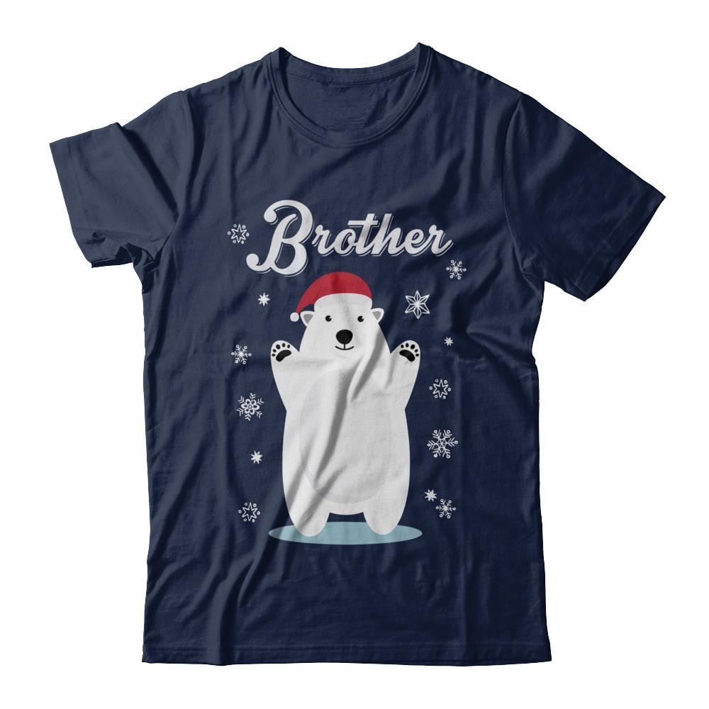 Brother Bear Christmas Santa Pajamas-T-Shirt & Sweatshirt-Classic T-Shirt-Navy