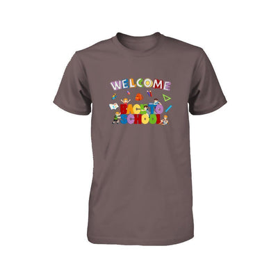 Welcome Back To School Youth-T-Shirt & Hoodie-Youth T-Shirt-Asphalt