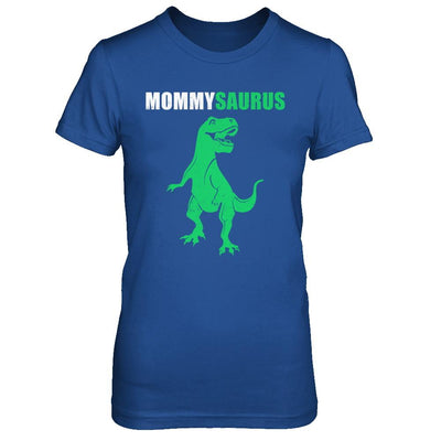 Mommysarus Funny Dinosaur First Time Mom Mothers Day-T-Shirt & Hoodie-Women's T-Shirt-Royal