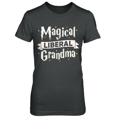 Magical Liberal Grandma-T-Shirt & Hoodie-Women's T-Shirt-Dark Heather