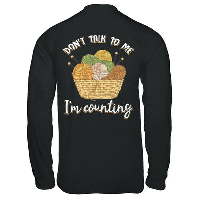 Funny Don't Talk To Me I Have No Self Control Don't Disturb-T-Shirt & Hoodie-Long Sleeve T-Shirt-Black