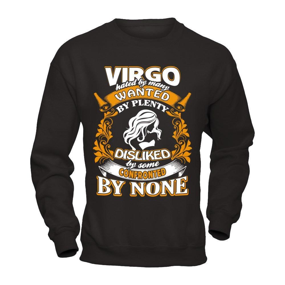 Vigro Hated By Many Wanted By Plenty-T-Shirt & Hoodie-Crewneck Sweatshirt-Black