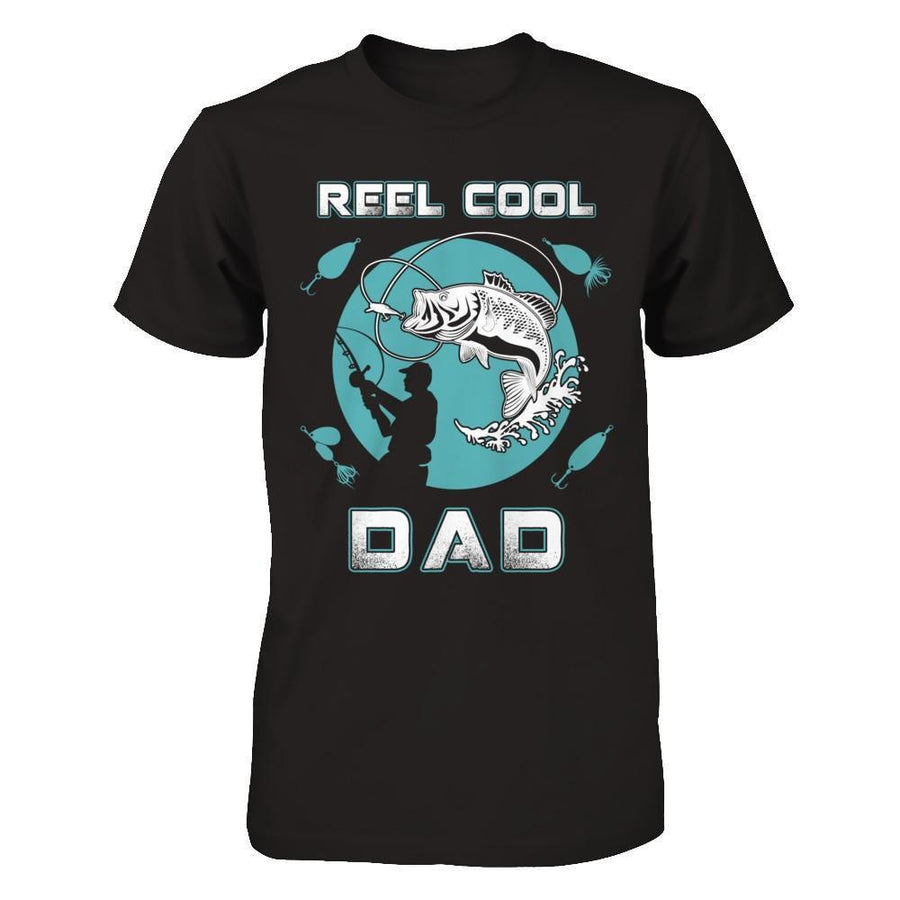 Reel Cool Dad-T-Shirt & Hoodie-Classic T-Shirt-Black