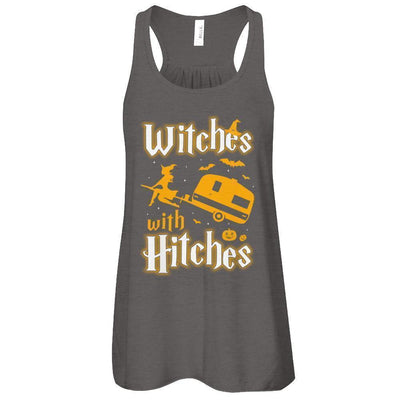 Witches With Hitches Camping Funny Halloween-T-Shirt & Tank Top-