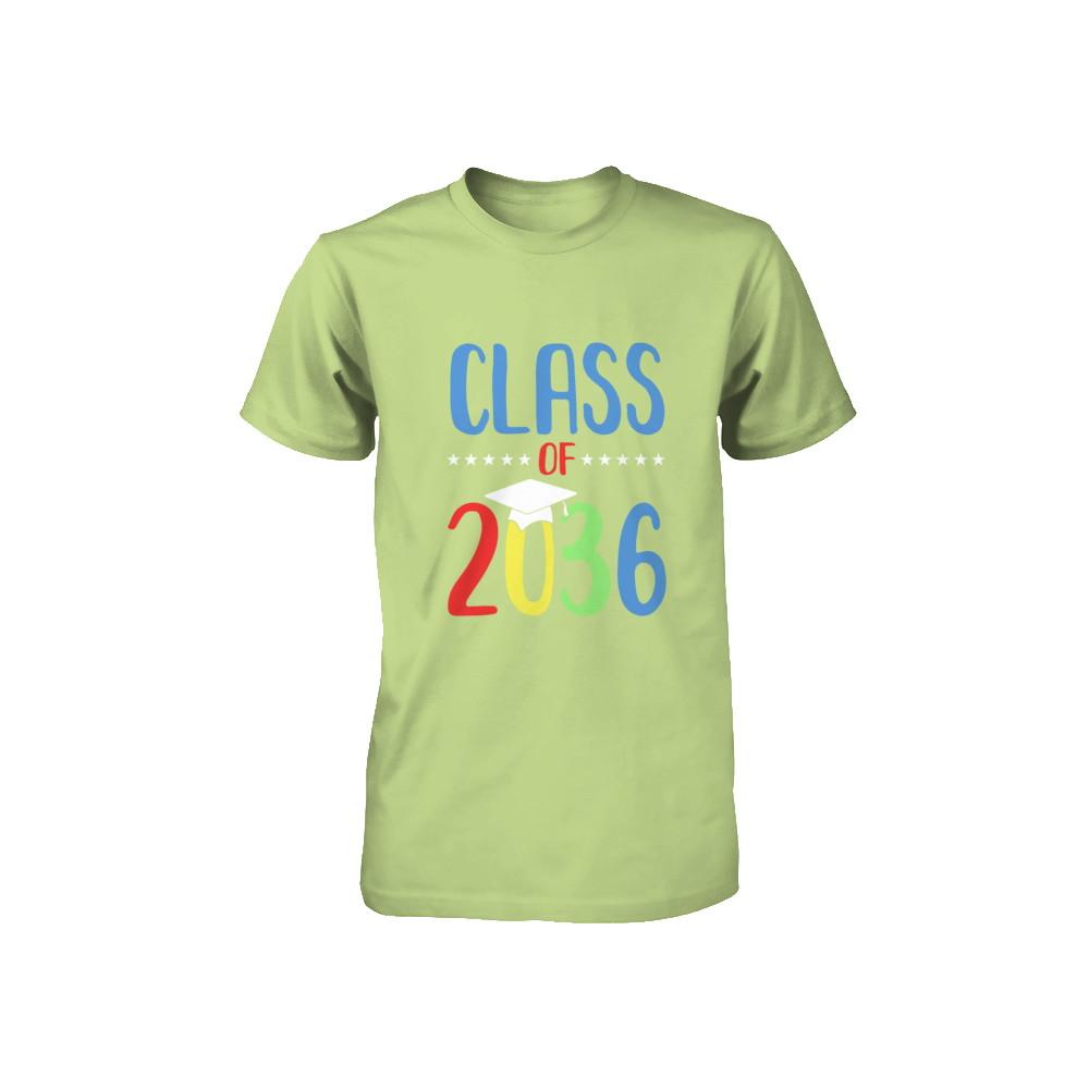Grow With Me First Day Of School Class Of 2036 Youth-Youth Shirt-Toddler T-Shirt-Key Lime