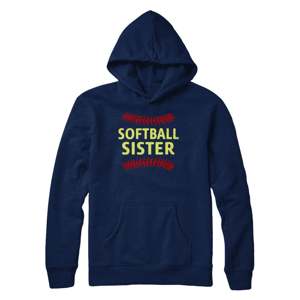 Softball Sister-T-Shirt & Hoodie-