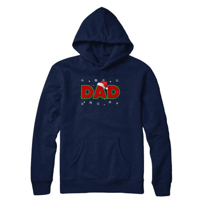 Dad Christmas Santa Ugly Sweater Gift-T-Shirt & Sweatshirt-Pullover Hoodie-Navy