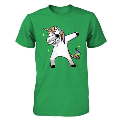 Funny Unicorn Dabbing-T-Shirt & Hoodie-Premium T-Shirt-Kelly Green