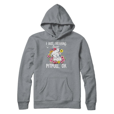 Dog I Just Freaking Love Pit bull-T-Shirt & Tank Top-