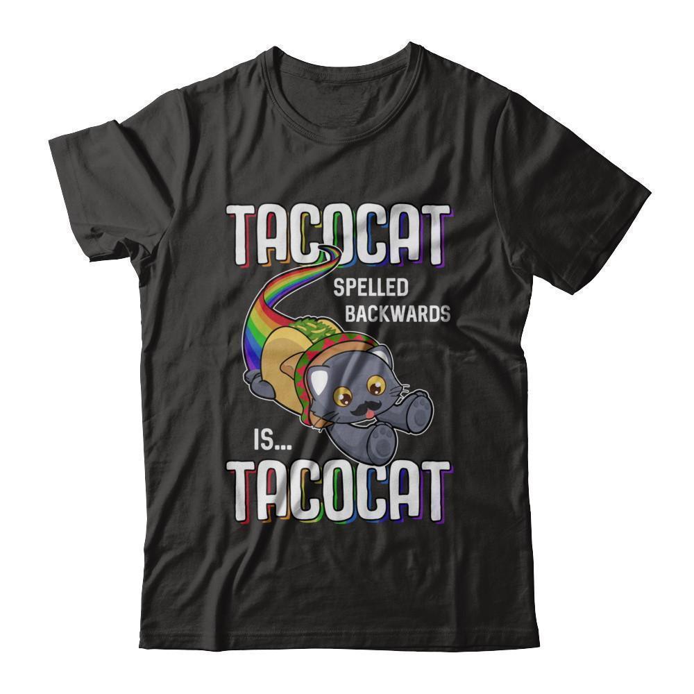 Funny Taco Cat Tacocat Spelled Backwards Is Tacocat Cat
