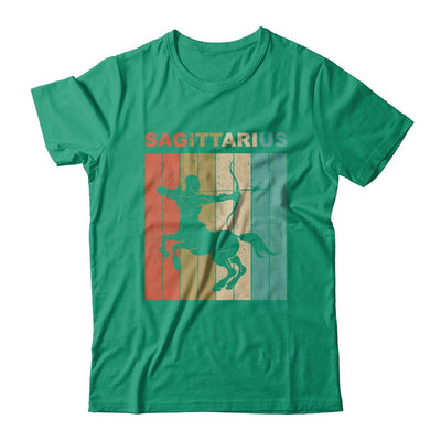 Vintage Sagittarius Zodiac November December Birthday Gift-T-Shirt & Hoodie-Classic T-Shirt-Kelly Green
