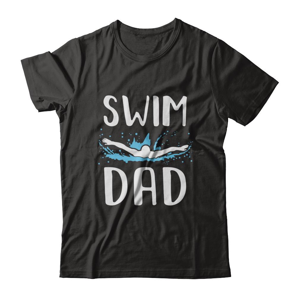 Swim Dad Funny Swimming Fathers Day Gift