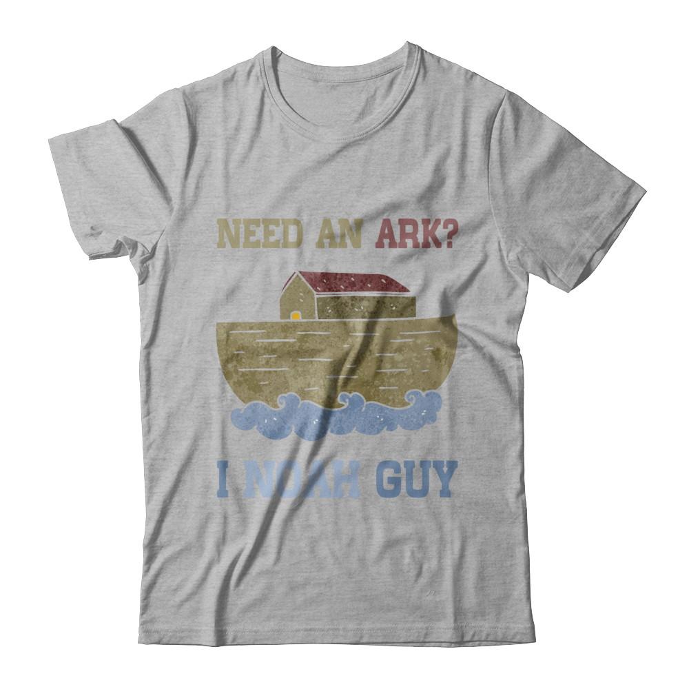 Need An Ark I Noah Guy-T-Shirt & Hoodie-Premium T-Shirt-Heather Gray