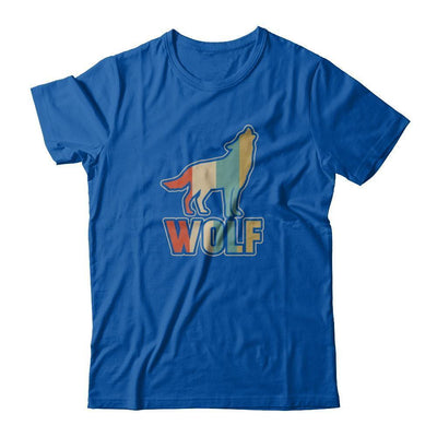 Classic Vintage Retro Style Wolf-T-Shirt & Tank Top-Premium T-Shirt-Royal