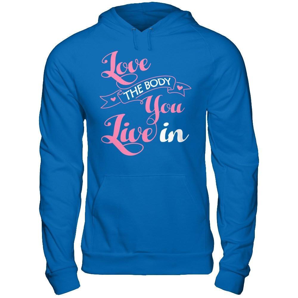 Love The Body You Live In-T-Shirt & Hoodie-Pullover Hoodie-Royal