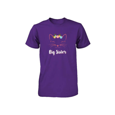 Kitty Cat Big Sister I'm Going To Be A Big Sister Youth-Youth Shirt-