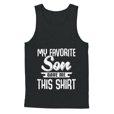 My Favorite Son Gave Me This-T-Shirt & Hoodie-Unisex Tank-Black