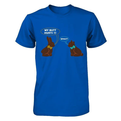 My Butt Hurts What Funny Easter Bunny-T-Shirt & Hoodie-Premium T-Shirt-Royal