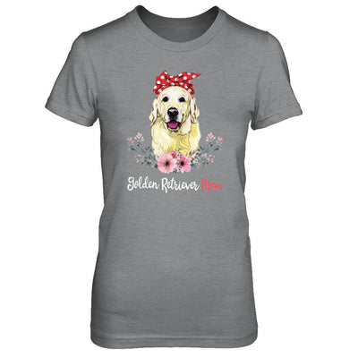 Golden Retriever Mom Gift For Women Dog Lover-T-Shirt & Hoodie-Women's T-Shirt-Sport Grey